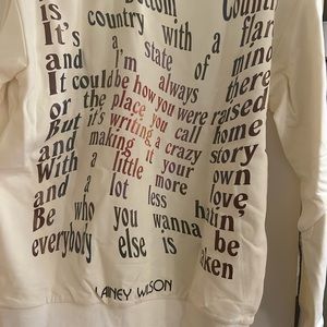 Lainey Wilson Country Bell Bottom sweatshirt.